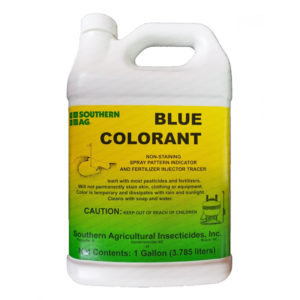 blue colorant fertilizer for sale at our landscape and lawn center