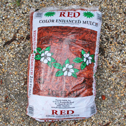 landscape and garden supplies red mulch