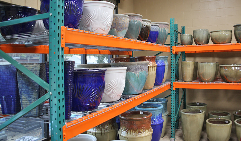 pottery store in tampa area need big pots for indoor plantings
