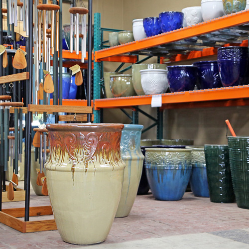 Outdoor pottery in Westchase FL