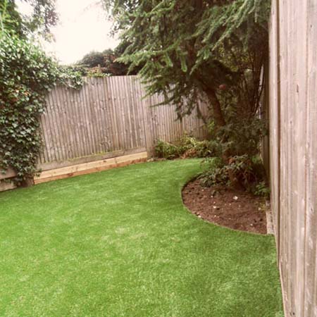 caring for turf yard